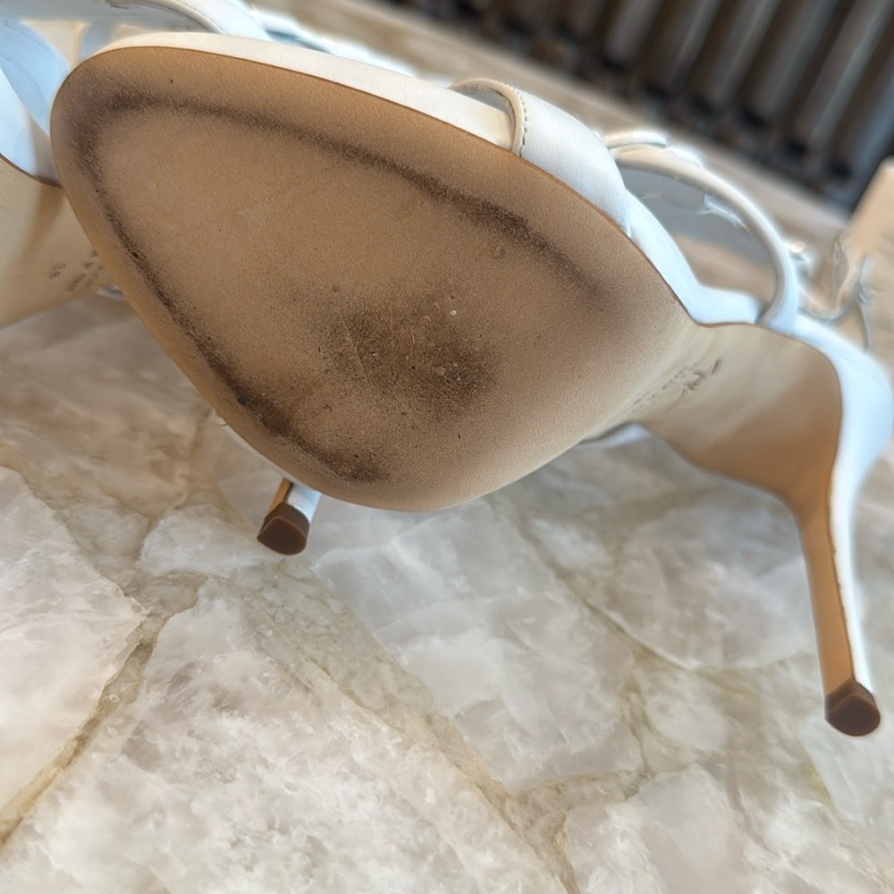 Giuseppe Zanotti "Cruel Summer" heels in white. SZ 38 - Picture 7 of 15